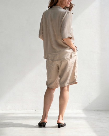 mist top / beige