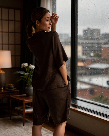 mist set / brown