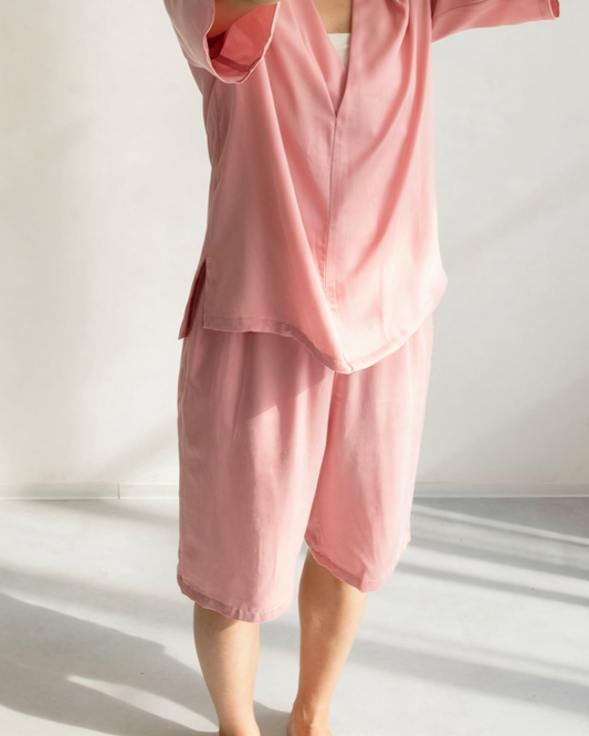 mist shorts / pink