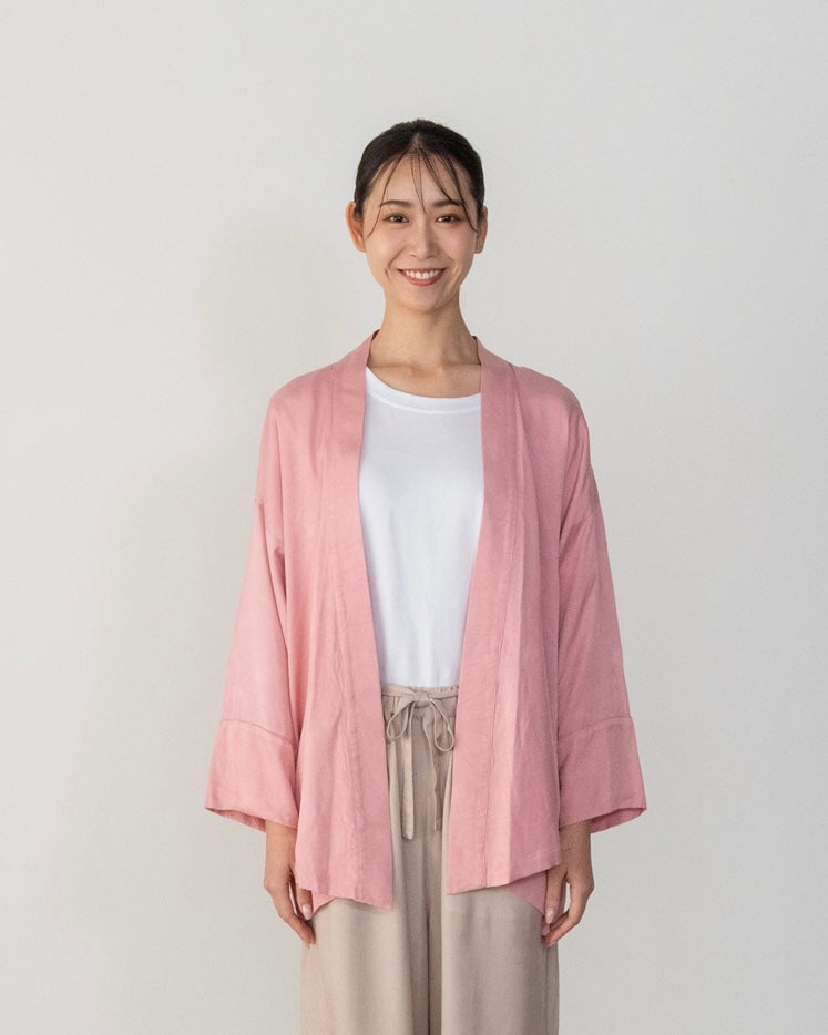 flow shirt / pink