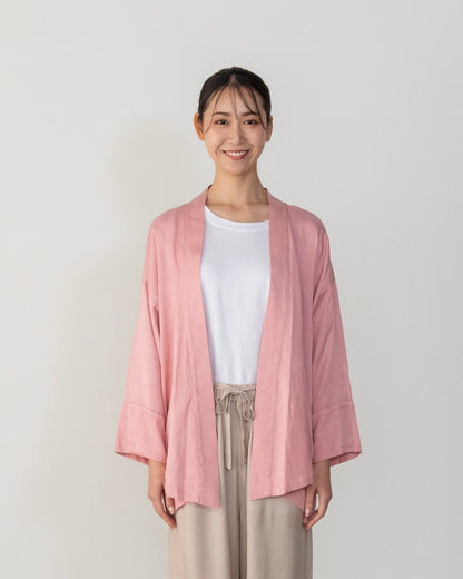 flow shirt / pink